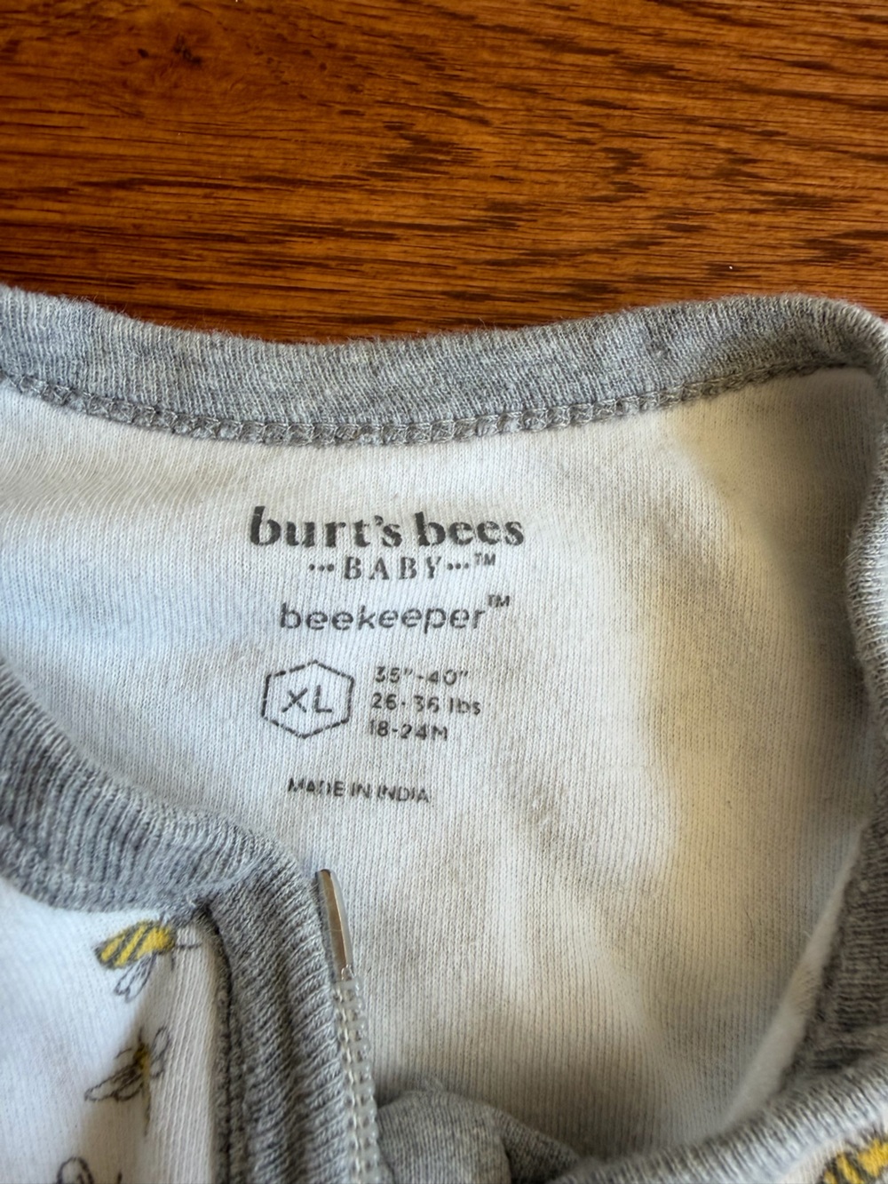 Set of 2 Burt's Bees Baby Sleep Sacks Size 26-36month - Picture 2 of 4